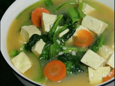 虾酱炖豆腐的做法-咸鲜味炖菜谱