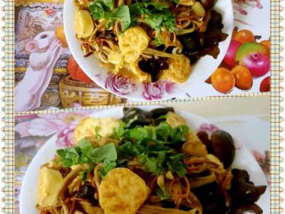 菌菇玉子豆腐的做法-其它口味烧菜谱