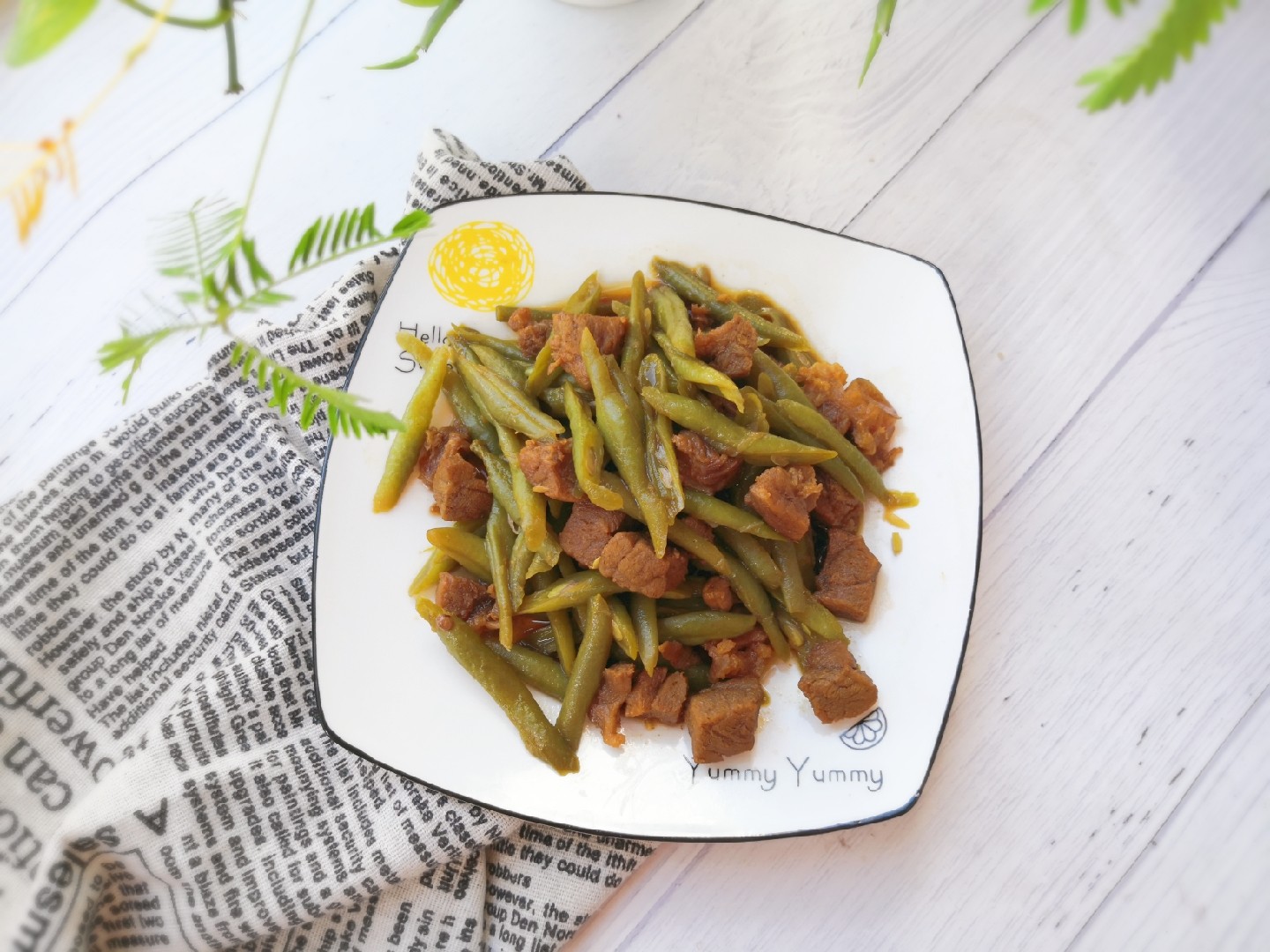 牛肉炖豆角的做法-家常味炖菜谱-易网健康养生网 牛肉炖豆角的做法-家常味炖菜谱