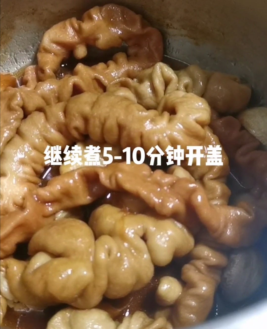焖猪大肠的做法-家常味焖菜谱