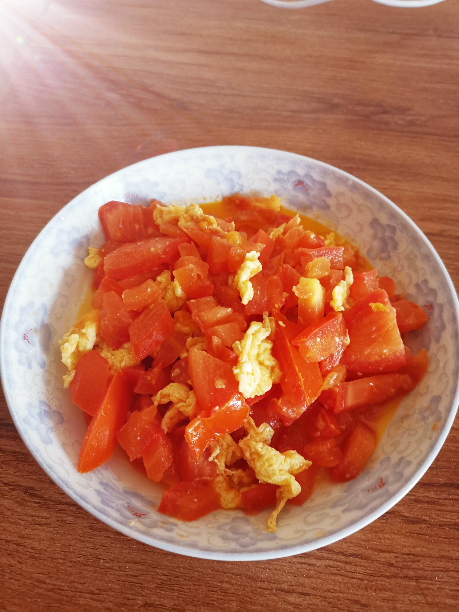 番茄炒鸡蛋的做法-家常味炒菜谱
