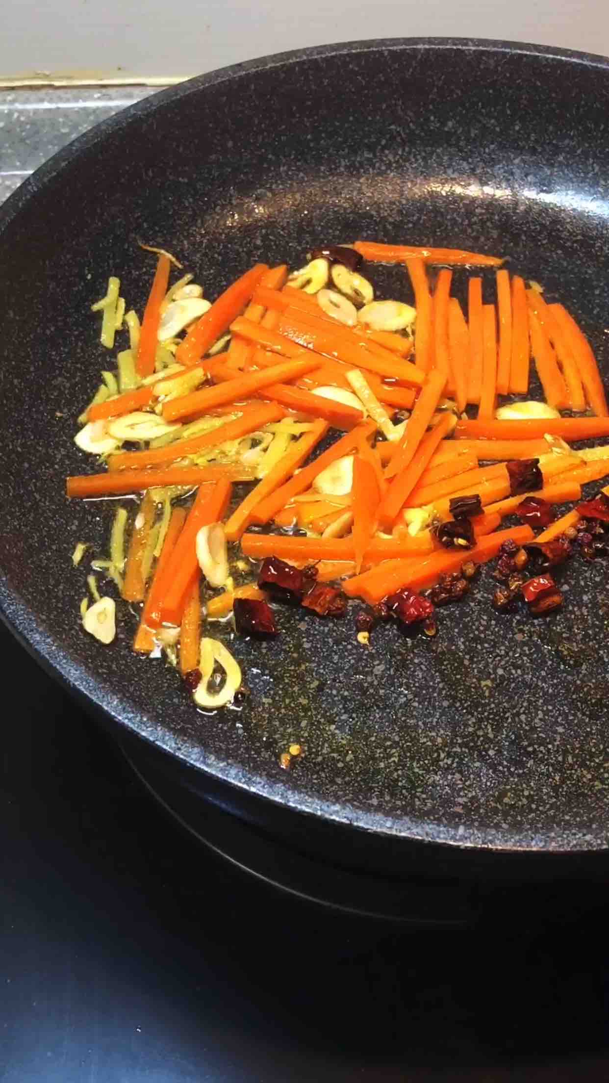 素炒杏鲍菇的做法-家常味炒菜谱