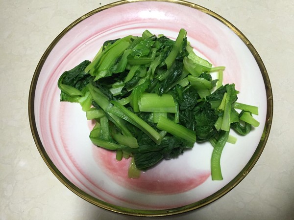 虾皮小白菜的做法-家常味炒菜谱