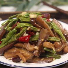 茄子烧豇豆的做法-家常味炒菜谱