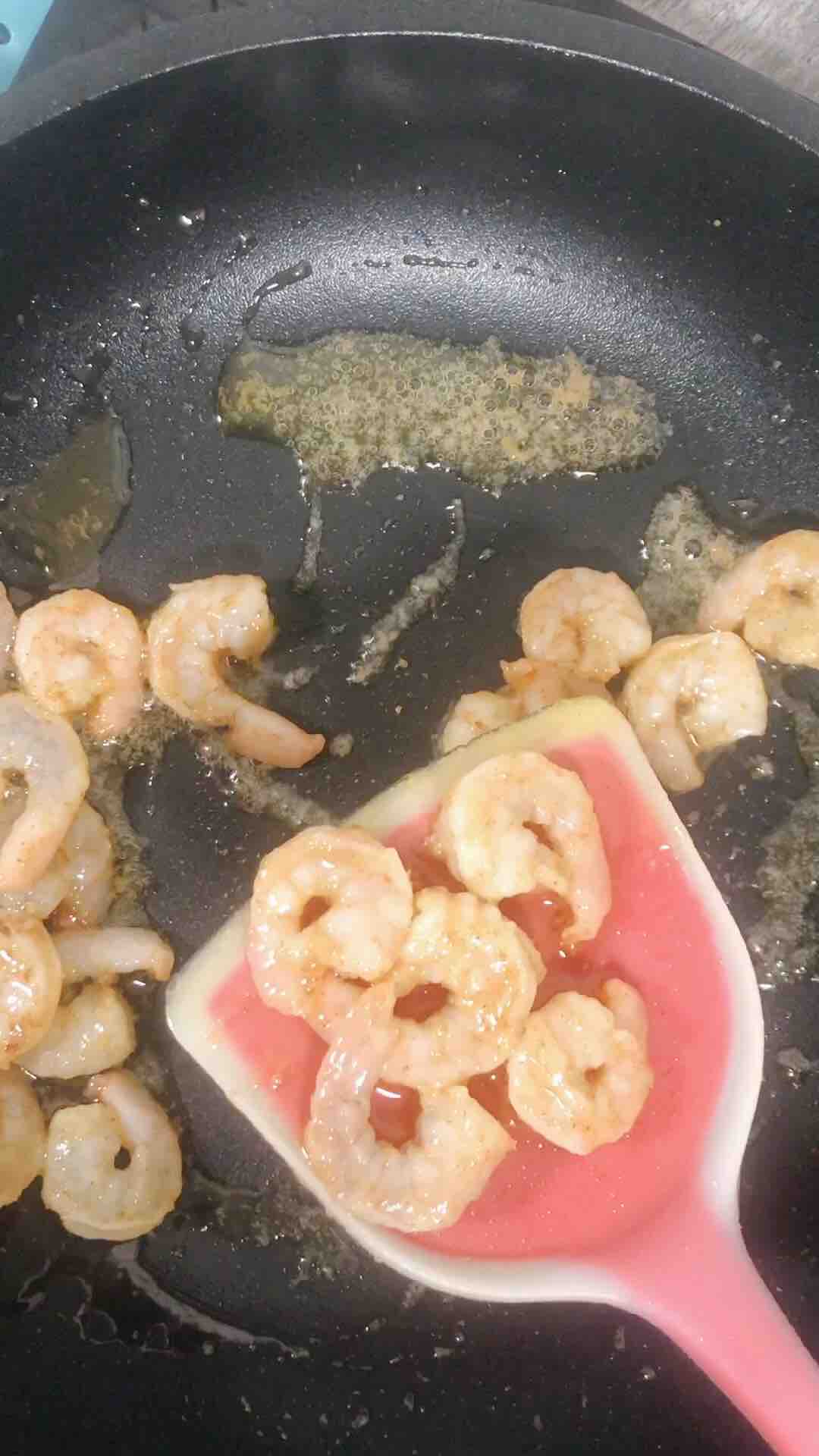 彩蔬虾仁的做法-咸鲜味炒菜谱