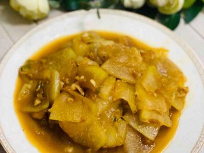 酱焖冬瓜好下饭的做法-咸鲜味炒菜谱
