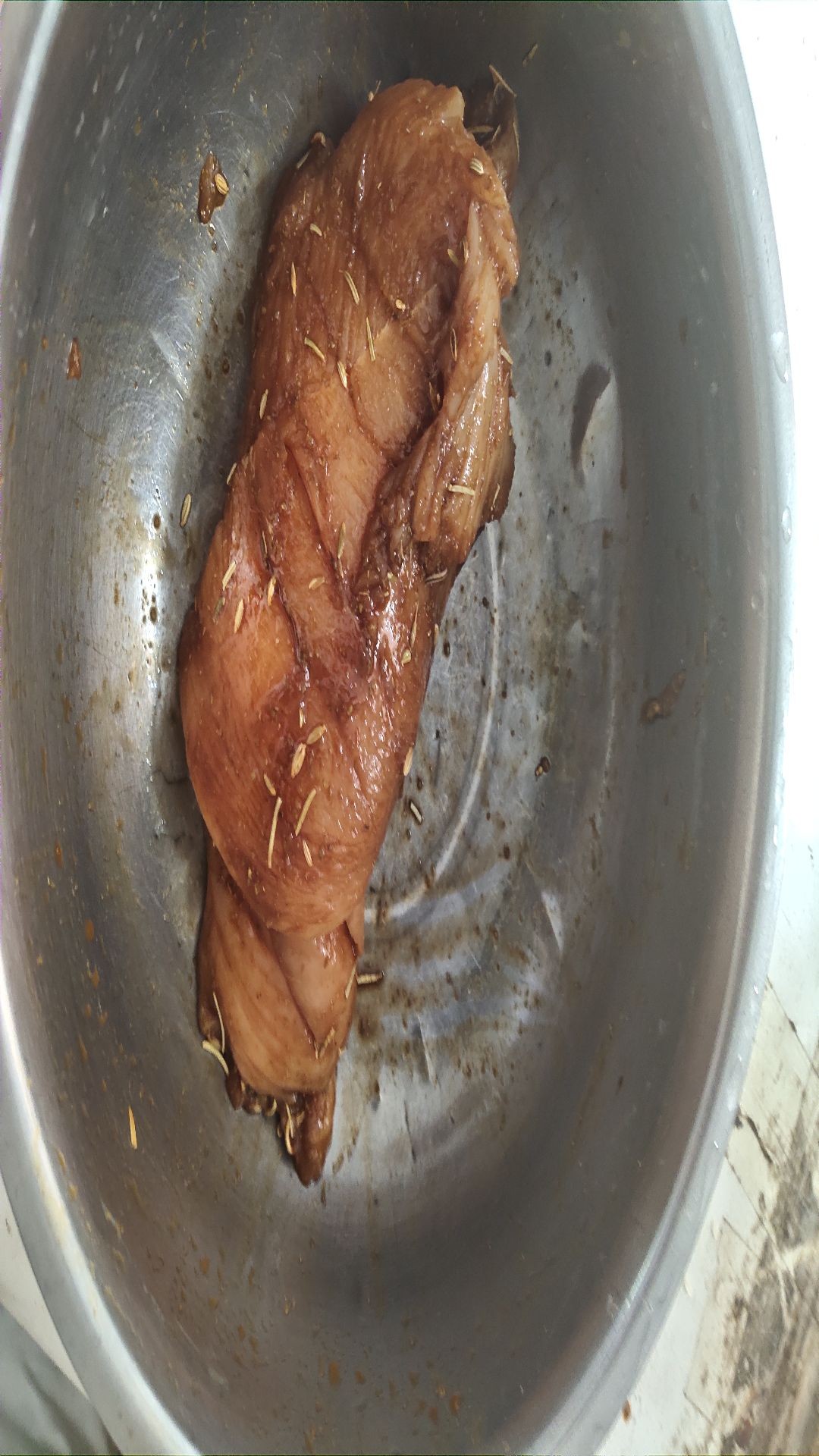 低脂版烤鸡胸的做法-咸鲜味烤菜谱