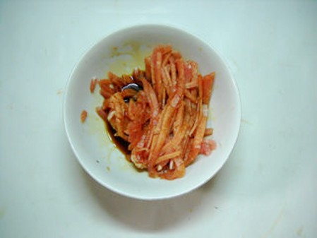 韭香肉丝豆干的做法-家常味炒菜谱