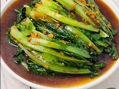 家常菜，酱拌油麦菜的作法-家常味煮菜谱