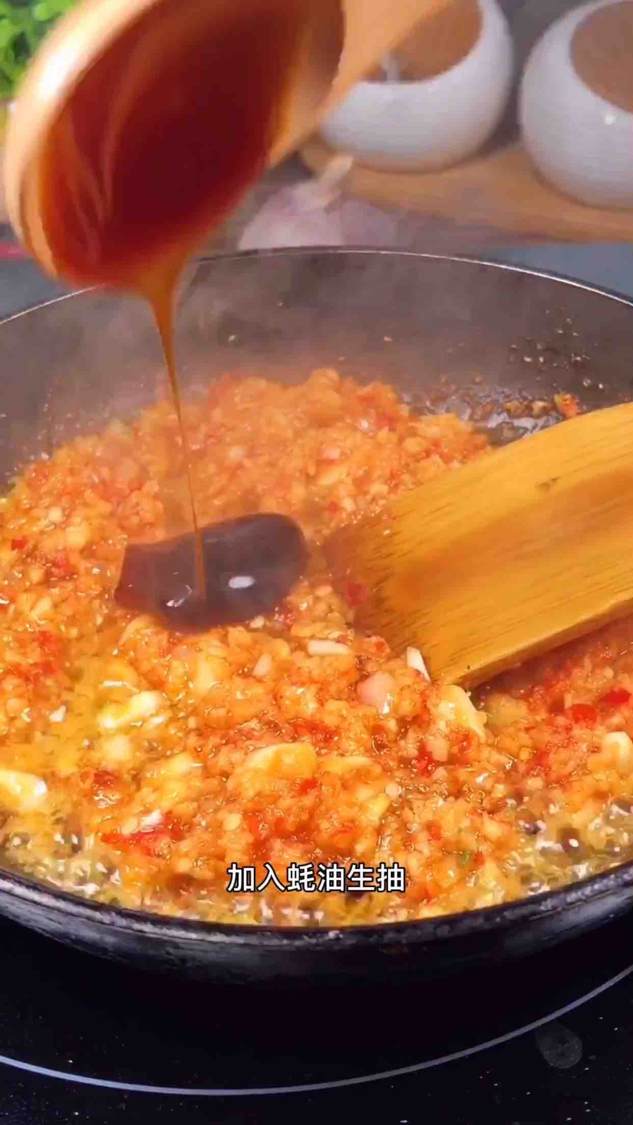 蒜蓉香菇的做法-蒜香味煎菜谱