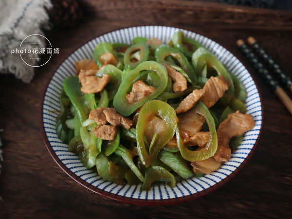 蛇豆炒肉片的做法-家常味炒菜谱
