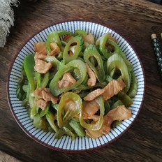 蛇豆炒肉片的做法-家常味炒菜谱