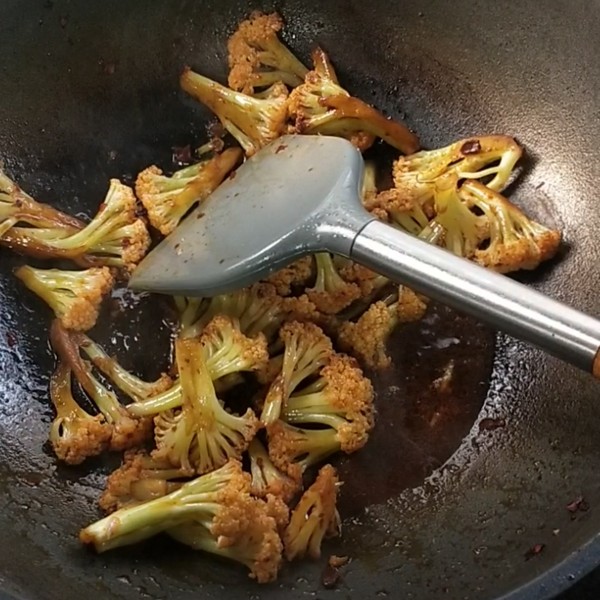 香辣花菜的做法-香辣味炒菜谱