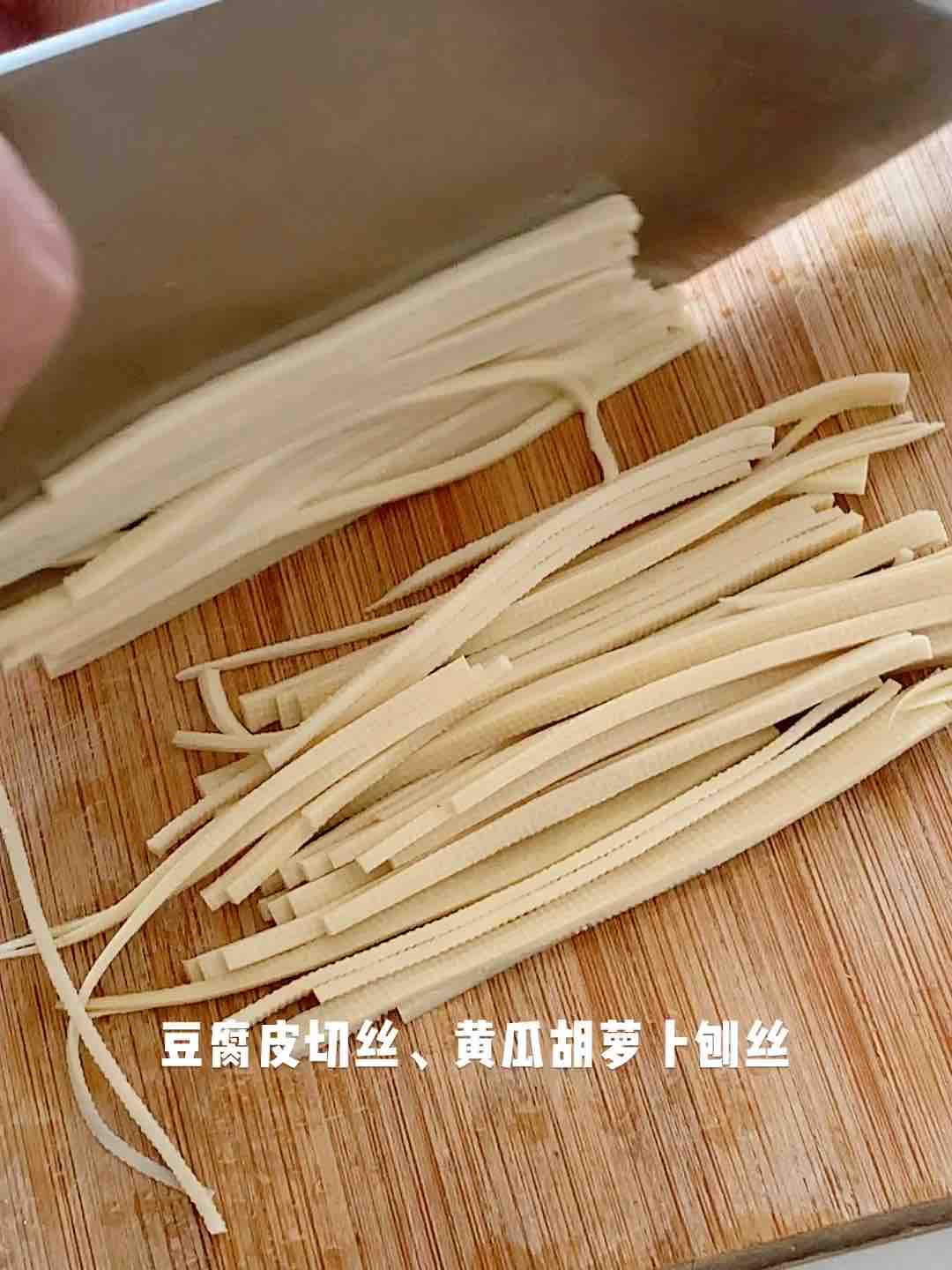 凉拌豆腐丝的做法-香辣味拌菜谱