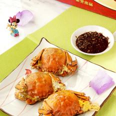 #最美不过中秋味#清蒸大闸蟹的作法-咸鲜味蒸菜谱