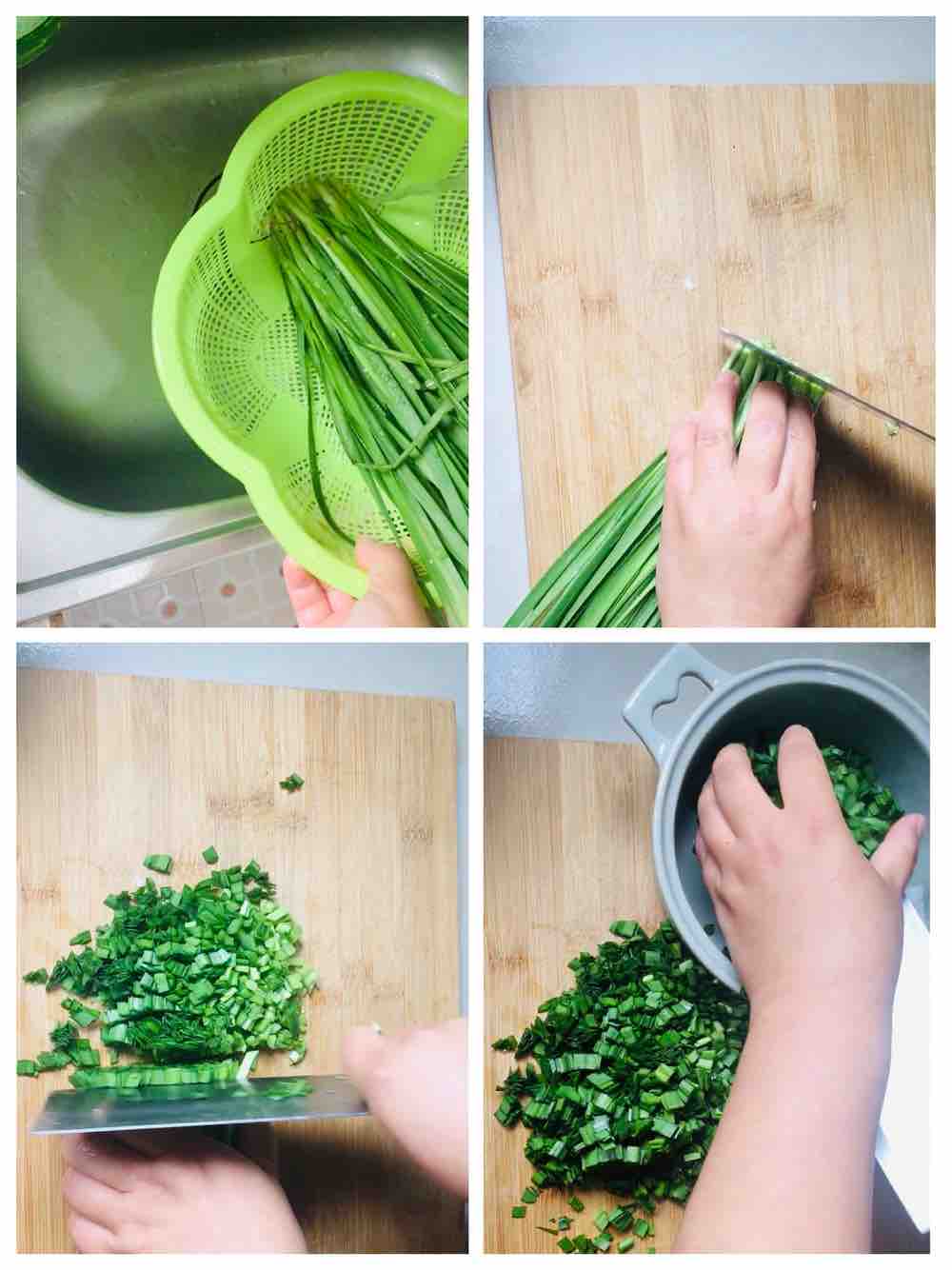 原汁原味韭菜炒鸡蛋的做法-家常味炒菜谱