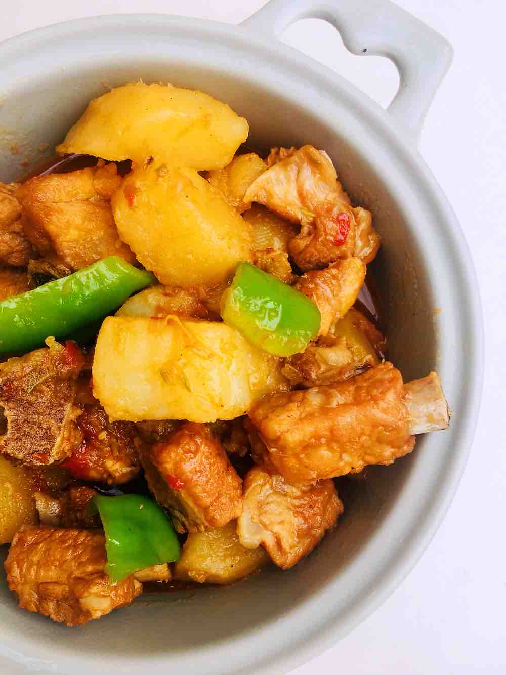 土豆比肉好吃系列土豆排骨的做法-咸鲜味炒菜谱
