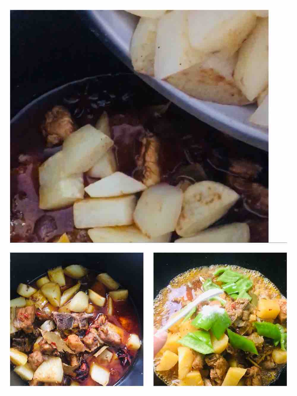 土豆比肉好吃系列土豆排骨的做法-咸鲜味炒菜谱