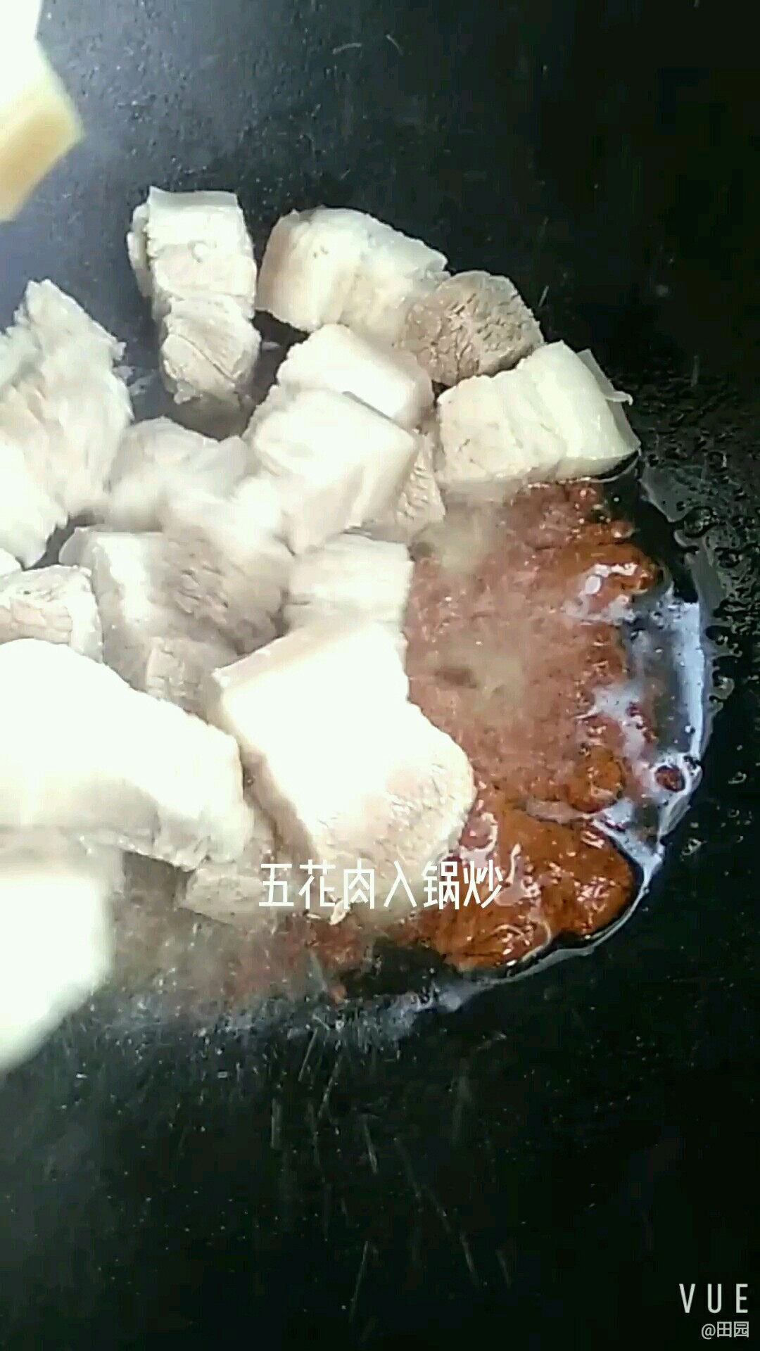 五花肉烧莲藕的做法-咸鲜味烧菜谱