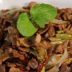 葱爆羊肉，秋天滋补佳品的作法-家常味烧菜谱