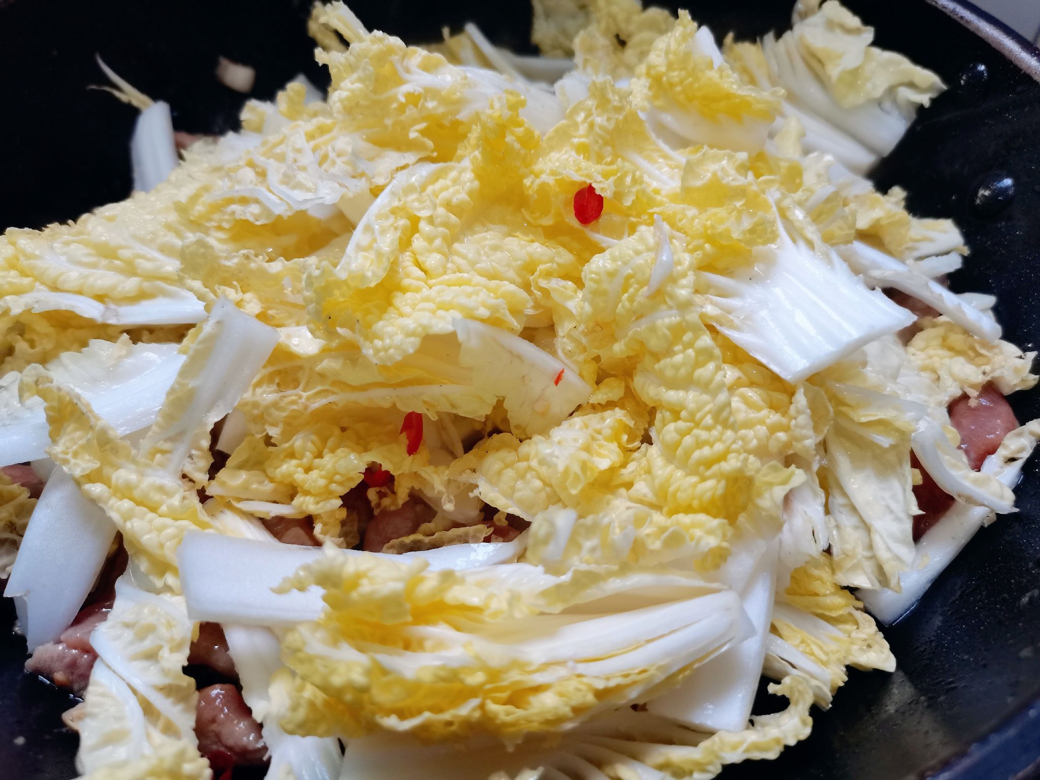 娃娃菜炒肉片的做法-家常味炒菜谱
