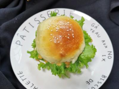 火腿煎蛋汉堡的做法-其他口味烤菜谱