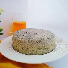 黑芝麻蒸蛋糕的做法-甜味蒸菜谱