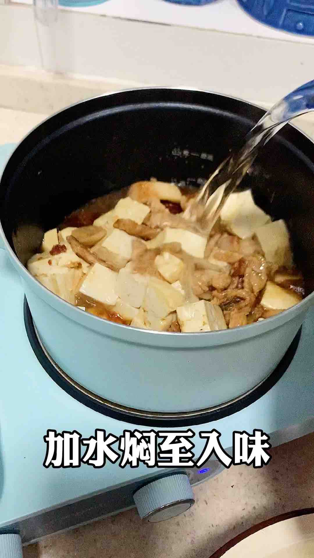 豆腐炖肉的做法-家常味炖菜谱