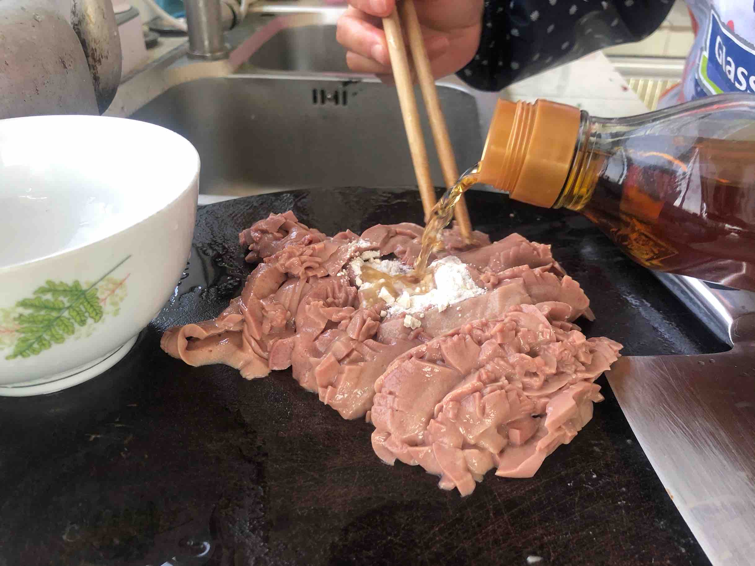 爆炒猪腰花的做法-麻辣味炒菜谱