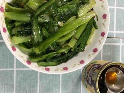 油麦菜加这种酱炒不比豆豉鲮鱼油麦菜味道差的做法-其它口味炒菜谱