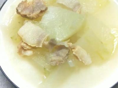 咸肉炖冬瓜的做法-咸鲜味炖菜谱