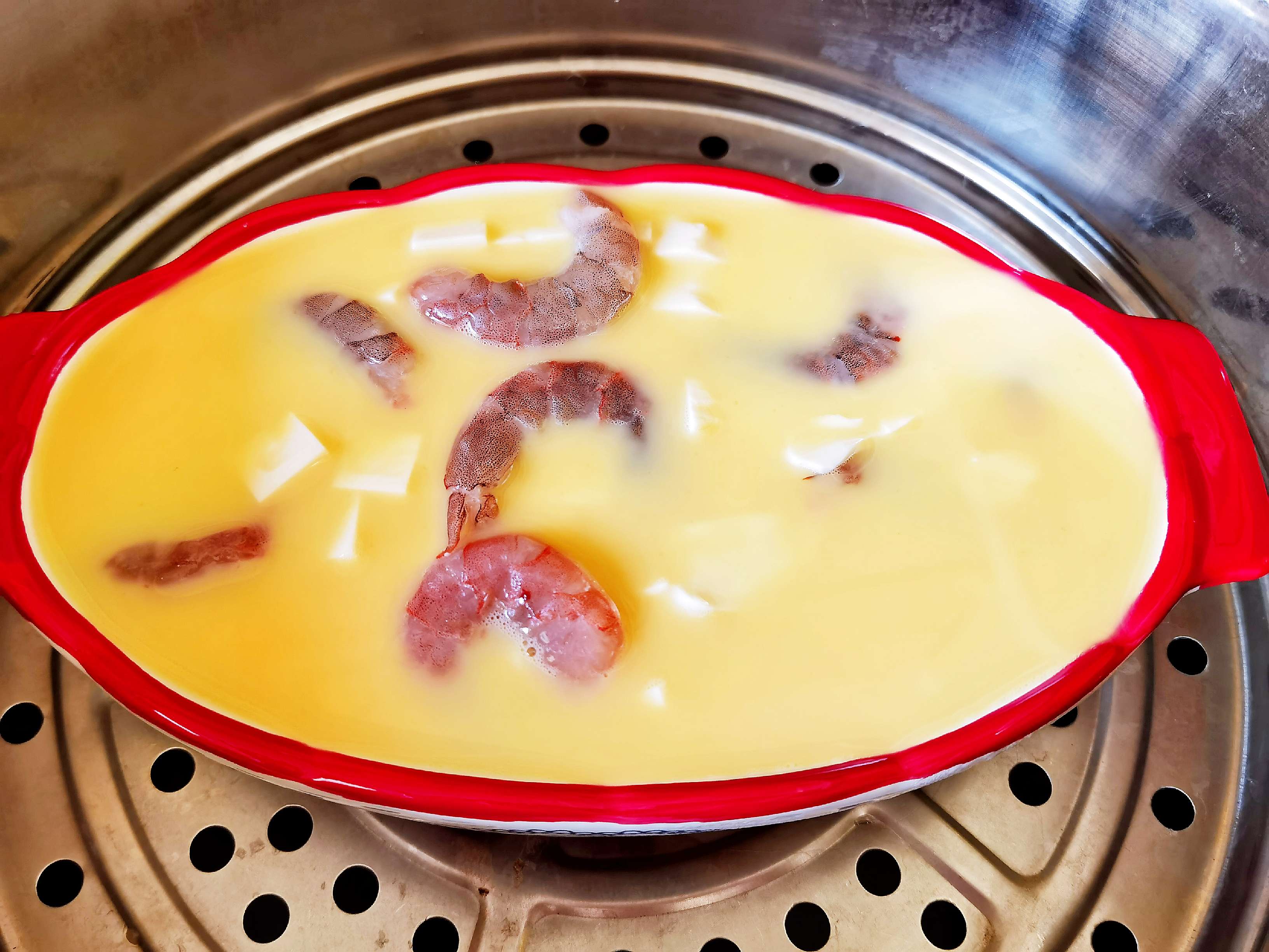 不用盖保鲜膜的虾仁豆腐鸡蛋糕,Q弹嫩滑超鲜美的做法-咸鲜味蒸菜谱-易网健康养生网 不用盖保鲜膜的虾仁豆腐鸡蛋糕,Q弹嫩滑超鲜美的做法-咸鲜味蒸菜谱