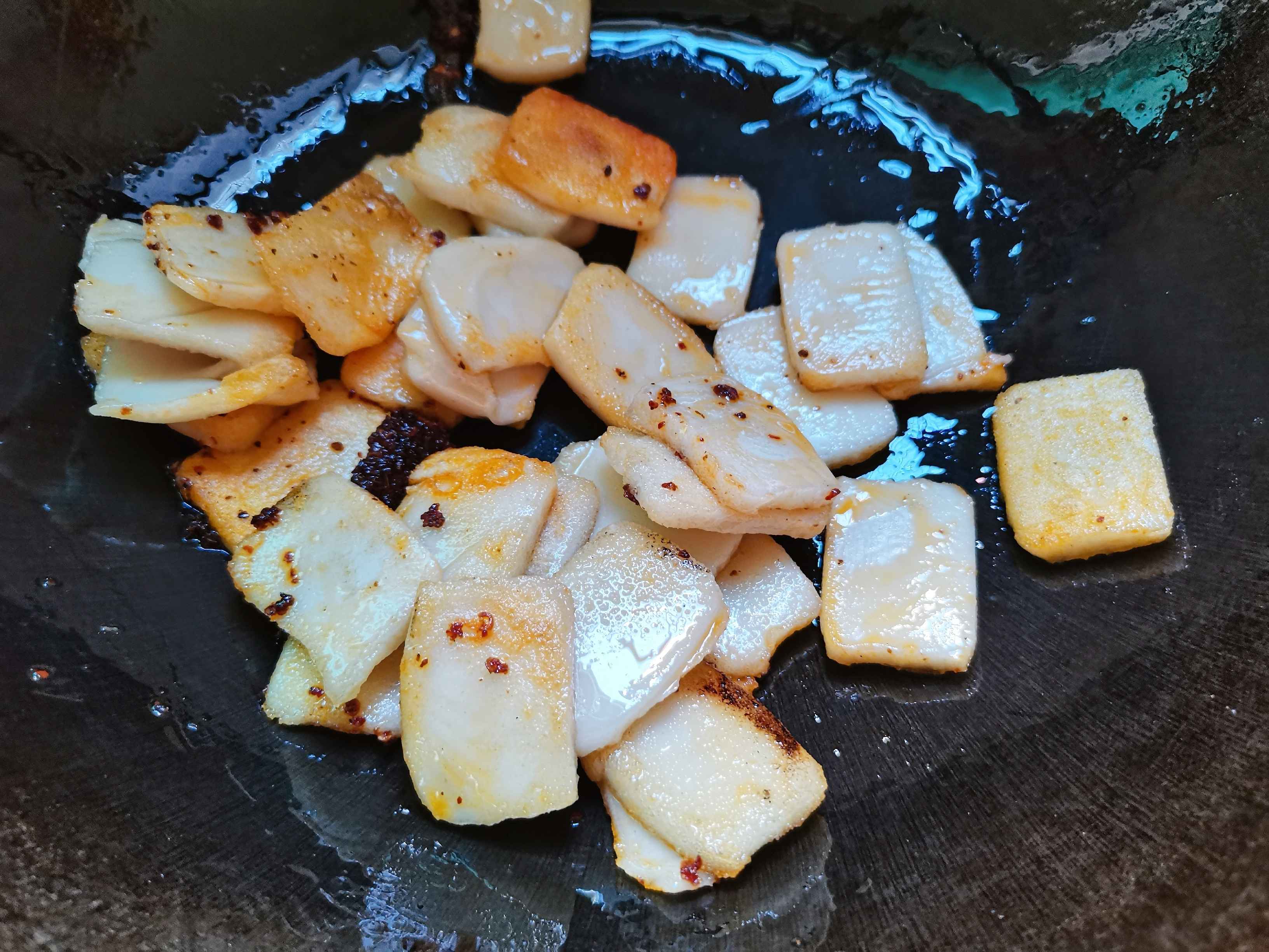 辣味年糕的做法-香辣味炒菜谱