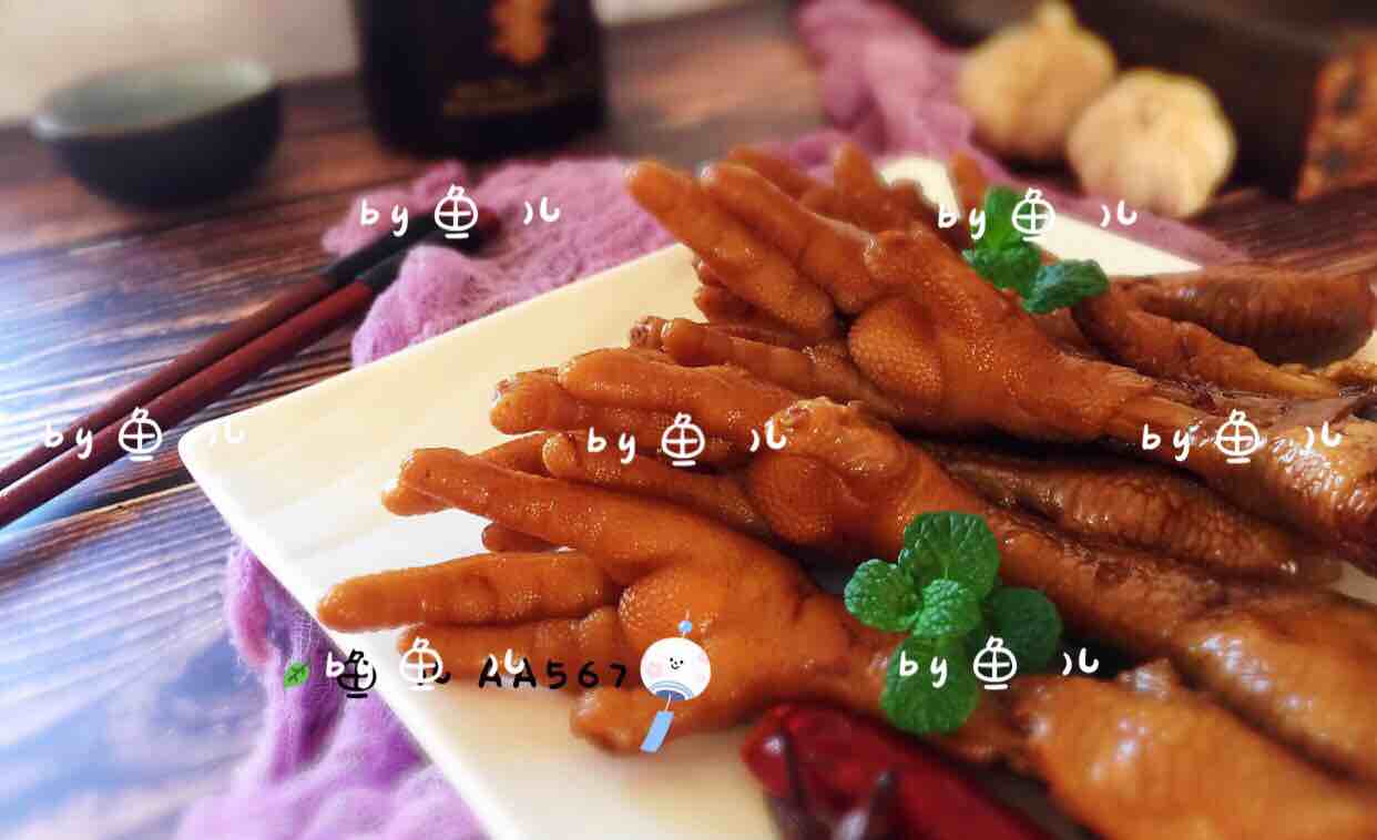 卤鸡爪的做法-家常味煮菜谱