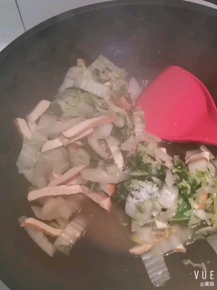 茭菜炒豆腐的做法-家常味炒菜谱