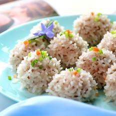 一口一个肉丸子，孩子都不挑食了的做法-家常味蒸菜谱