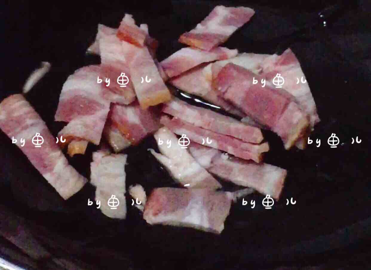 培根炒胡萝卜白菜的做法-家常味炒菜谱