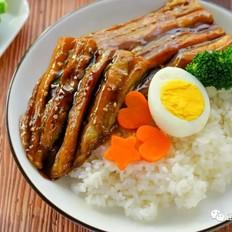 蒲烧茄子饭  宝宝辅食食谱的做法-家常味蒸菜谱
