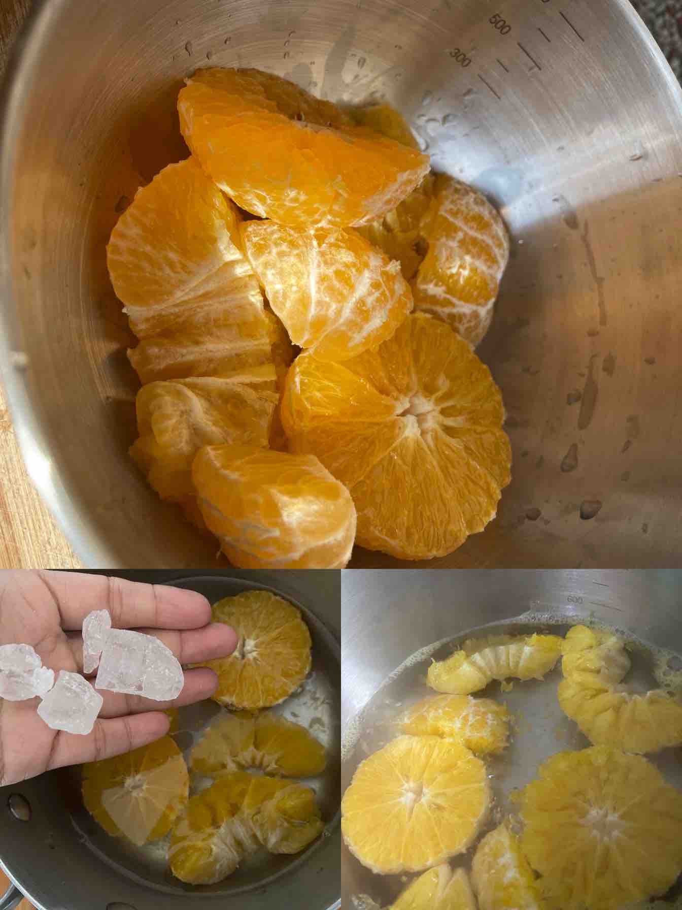 天冷，水果要热着吃——盐蒸橙子&糖水橘子的做法-甜味蒸菜谱