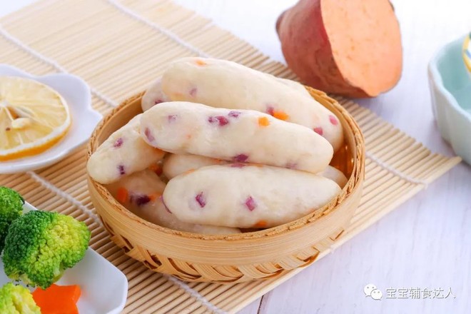 山药双薯条  宝宝辅食食谱的做法-家常味蒸菜谱
