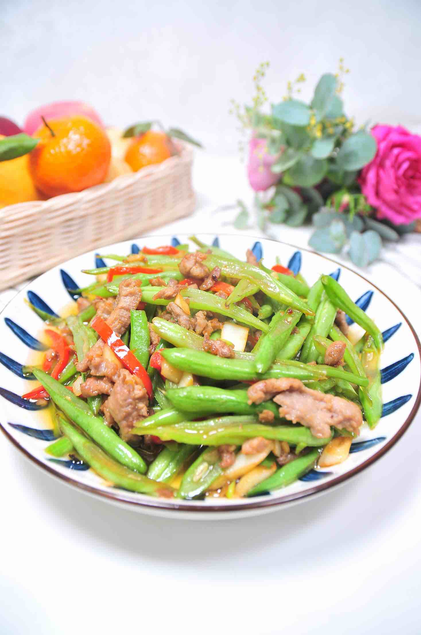 豆角炒肉丝的做法-咸鲜味炒菜谱-易网健康养生网 豆角炒肉丝的做法-咸鲜味炒菜谱