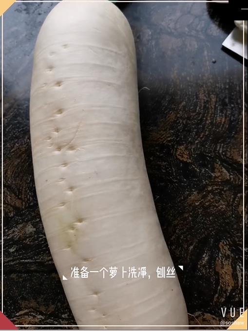 萝卜丝饼的做法-家常味煎菜谱
