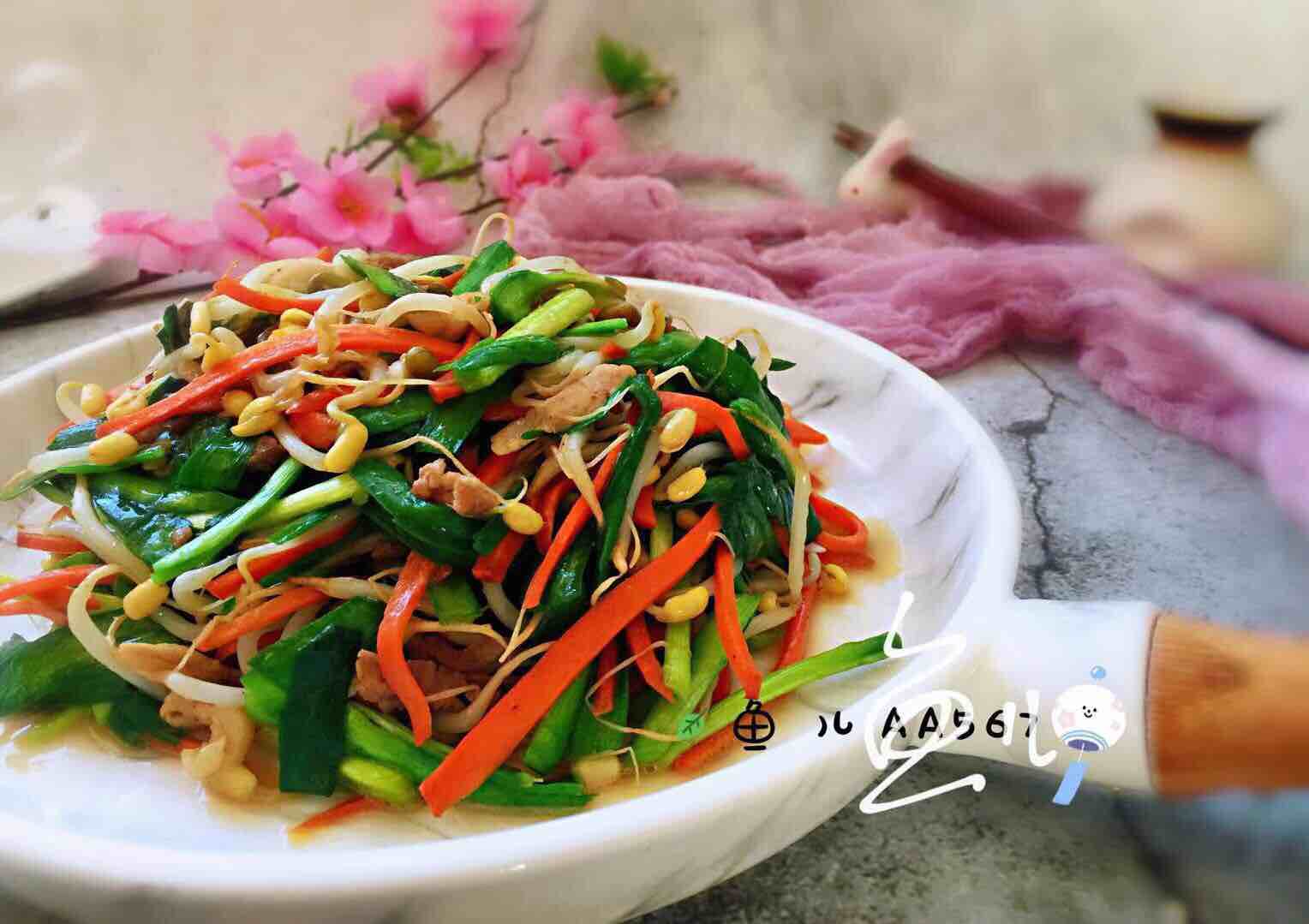 豆芽炒韭菜的做法-家常味炒菜谱-易网健康养生网 豆芽炒韭菜的做法-家常味炒菜谱