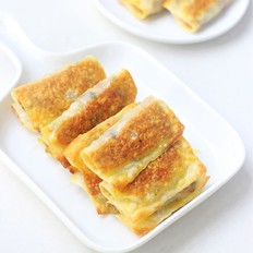 糯米鸡肉锅贴的做法-家常味煎菜谱