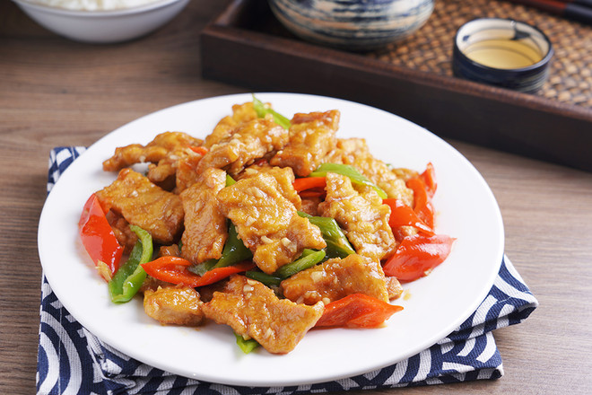 溜肉段的做法-家常味炸菜谱