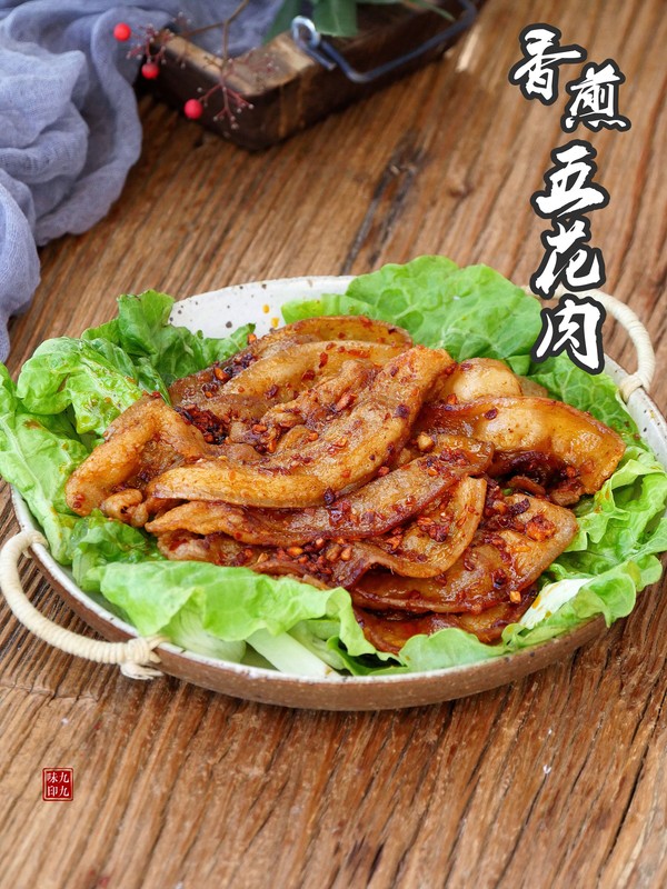 香煎麻辣五花肉的做法-麻辣味煎菜谱