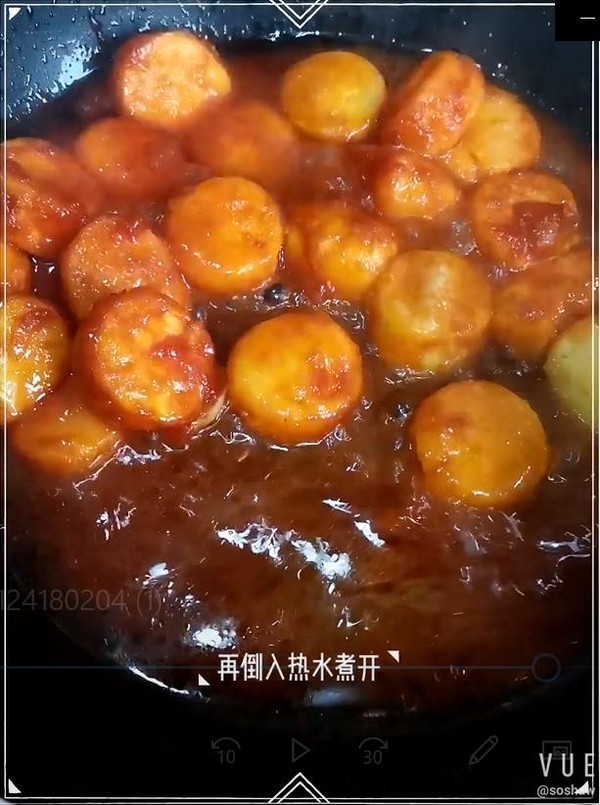 茄汁玉子豆腐（简易版）的做法-家常味煮菜谱