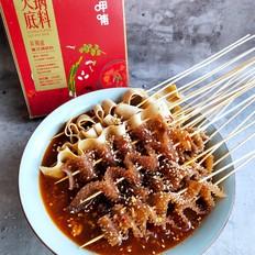 麻辣毛肚豆皮串的做法-麻辣味煮菜谱