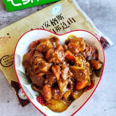 咖喱牛腩炖土豆的做法-咖喱味炖菜谱
