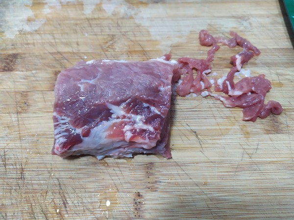 潮汕咸菜炒肉的做法-家常味炒菜谱